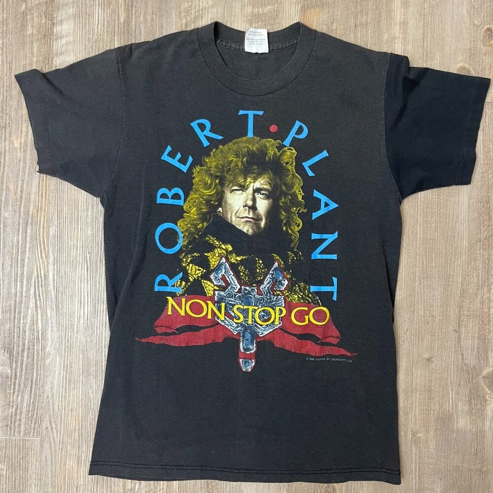 Vintage Robert Plant Concert 1988 Tour Tshirt Size Medium